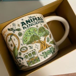 Starbucks Disney Animal Kingdom Been There Series 50th Collection Mug 14oz